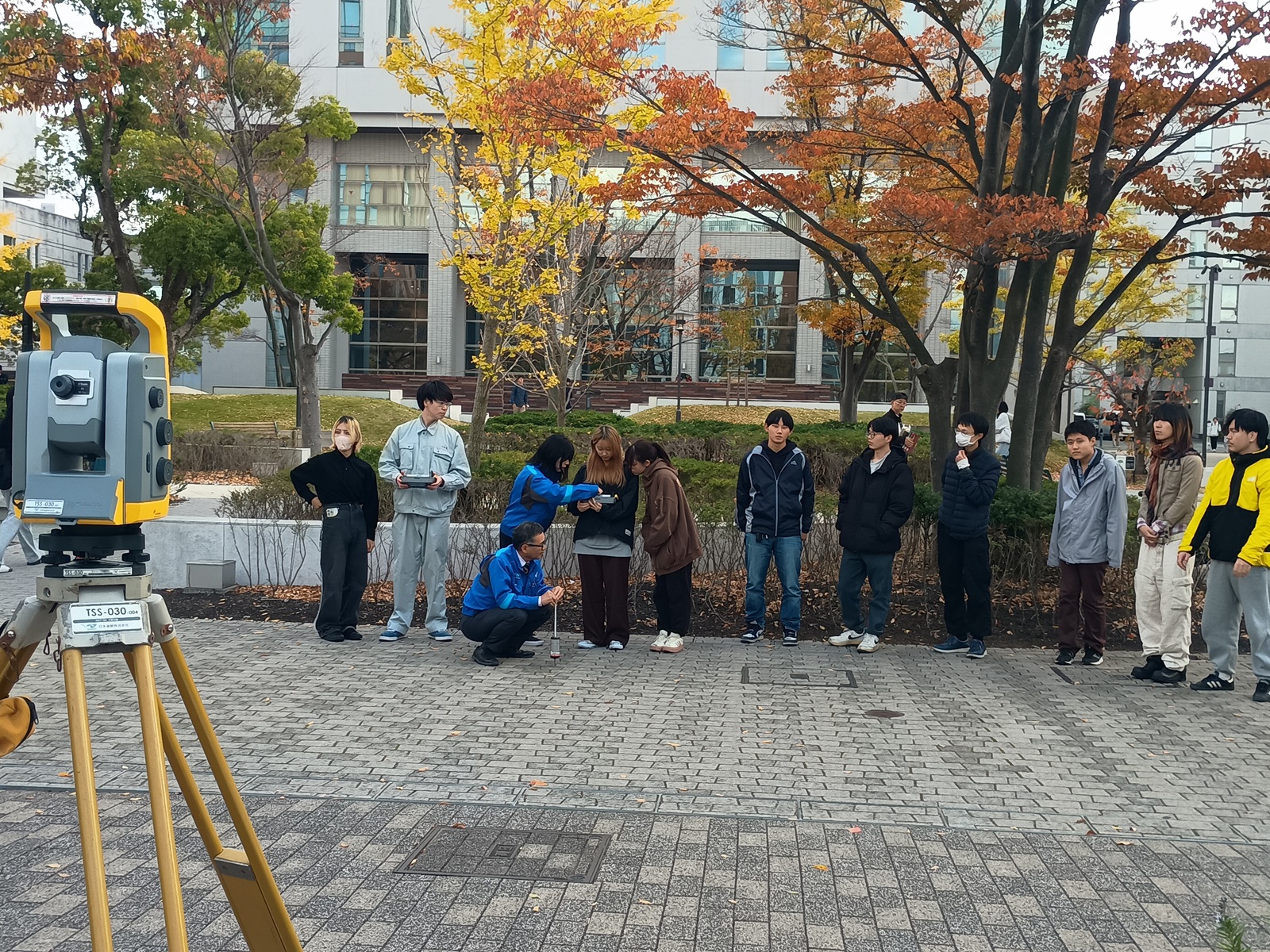 トータルステーションの体験
